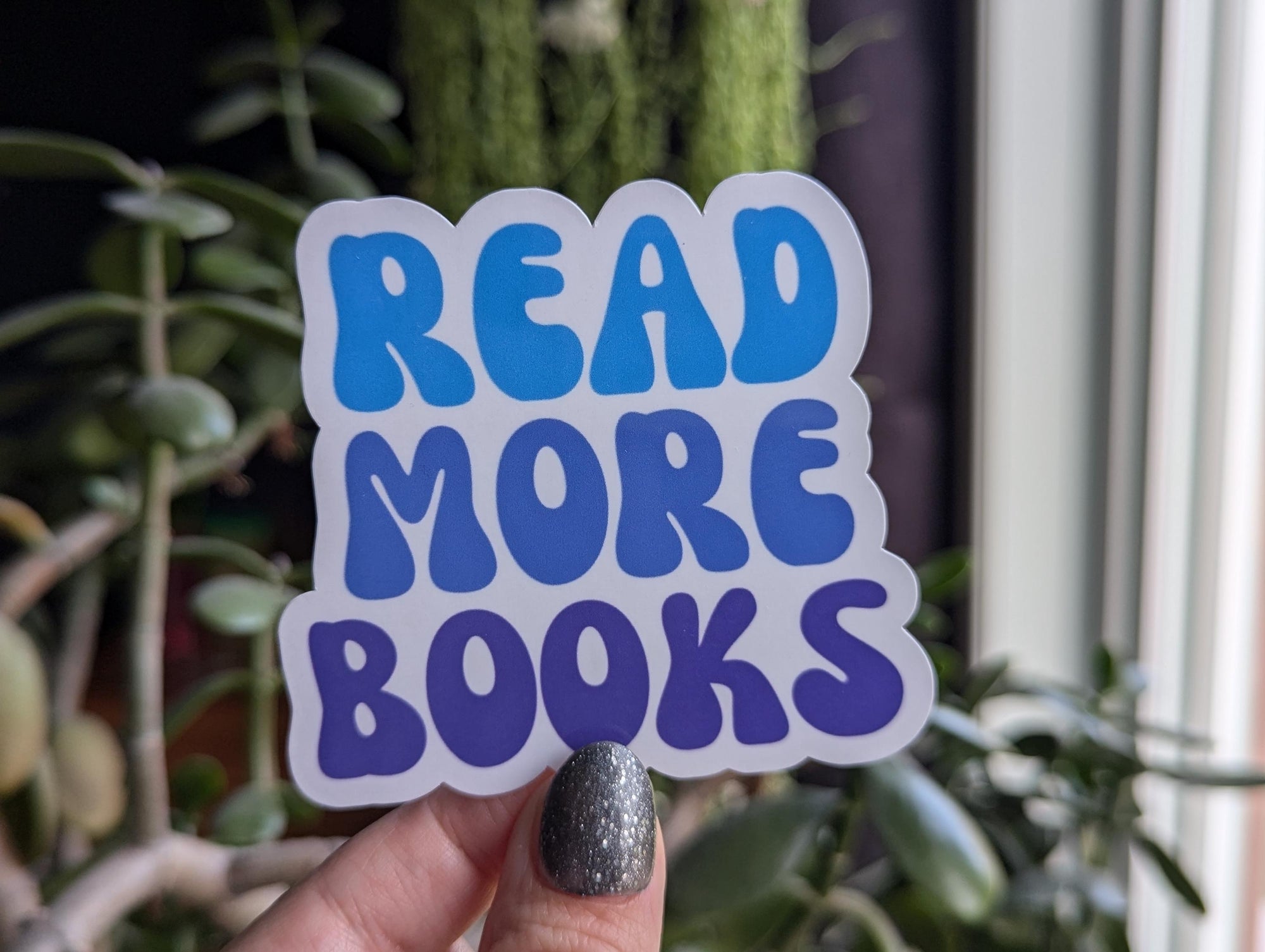 Read More Books Vinyl Sticker