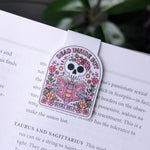 Dead Inside But Books Help Magnetic Bookmark