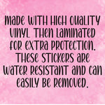 Registered nurse stickers for badge reel, nursing stickers for water bottle, nursing student gifts for graduation, healthcare stickers for