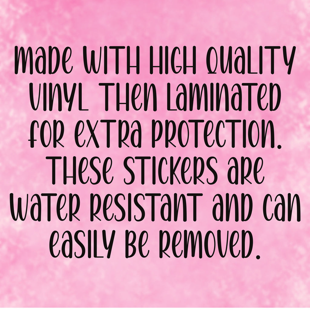 Registered nurse stickers for badge reel, nursing stickers for water bottle, nursing student gifts for graduation, healthcare stickers for