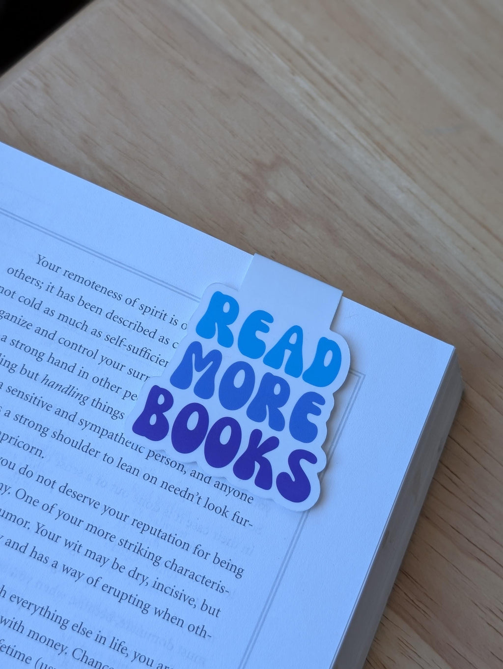 Read More Books Magnetic Bookmark