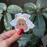 Holy Shit Vinyl Sticker
