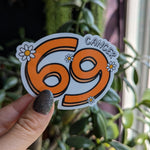 Cancer sticker for kindle, astrology stickers for water bottle, zodiac sign sticker, horoscope, witchy gifts for her, metaphysical gifts