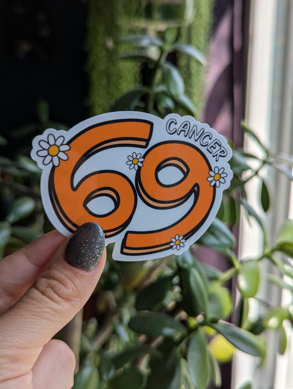 Cancer sticker for kindle, astrology stickers for water bottle, zodiac sign sticker, horoscope, witchy gifts for her, metaphysical gifts