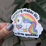 Swearing sticker for laptop, funny unicorn stickers for tumblers, sassy sticker for kindle, snarky gifts, sarcastic gifts for sister, trendy