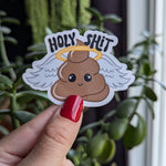Holy Shit Vinyl Sticker