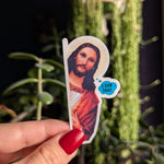 I Saw That Jesus Vinyl Sticker