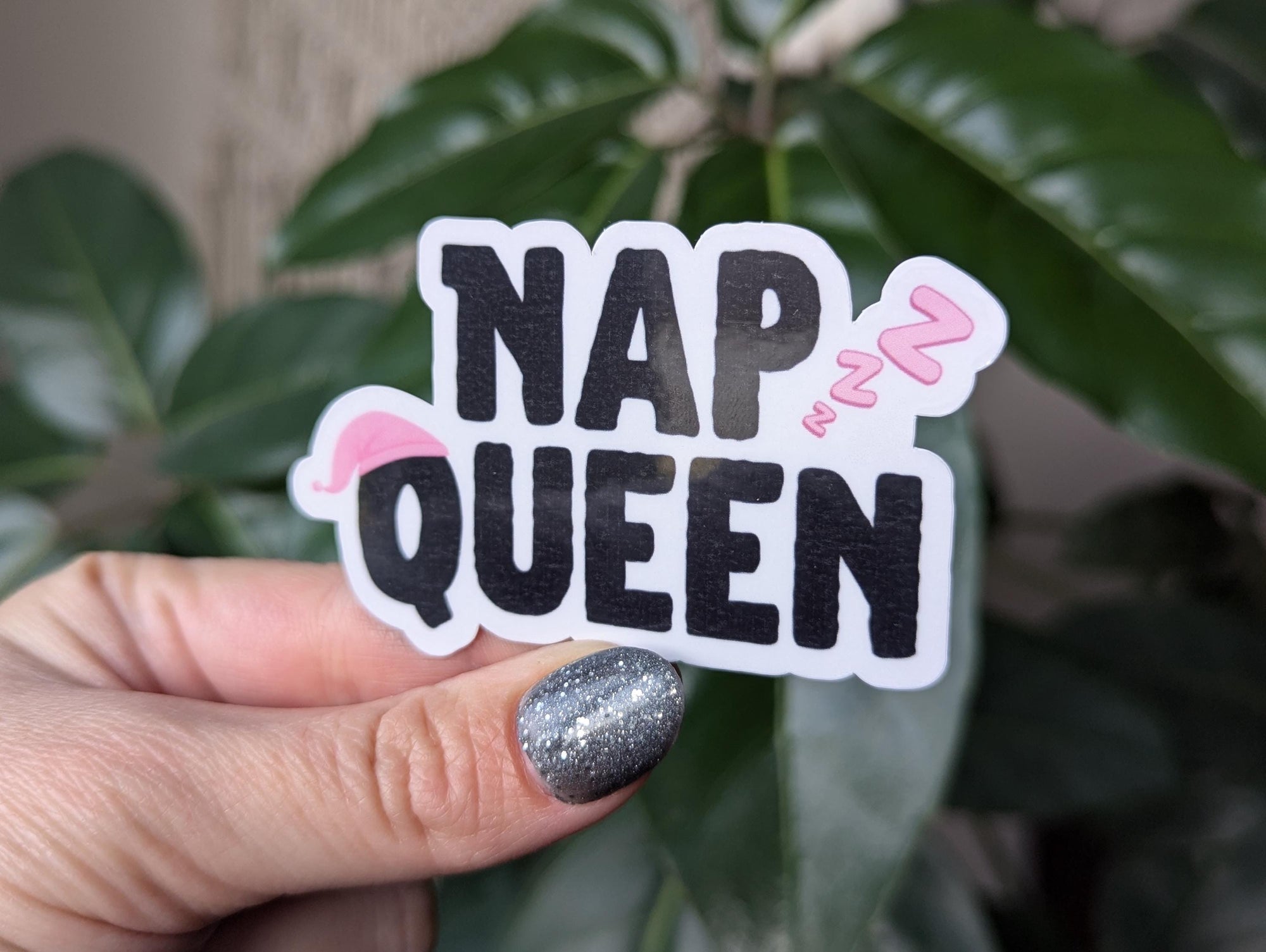 Nap Queen Vinyl Sticker