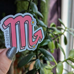 Scorpio sticker for kindle, astrology stickers for water bottle, zodiac sign stickers, horoscope, witchy gifts for her, metaphysical gifts