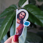 I Saw That Jesus Vinyl Sticker