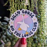 Silly Goose On The Loose Vinyl Sticker