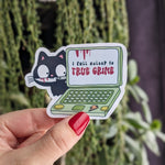 True crime sticker, crime scene stickers for kindle, book gifts for book lovers, crime junkie gift for girlfriend, laptop stickers aesthetic