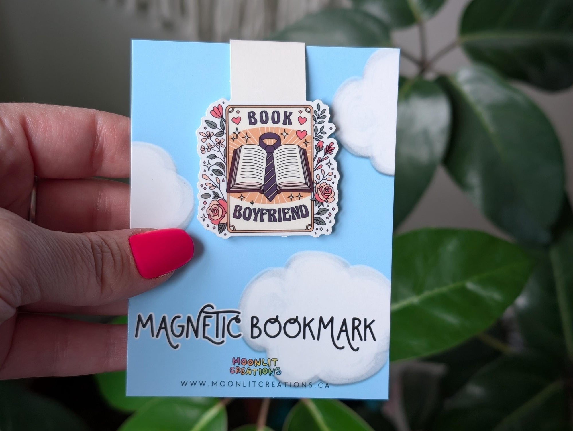 Book Boyfriend Magnetic Bookmark