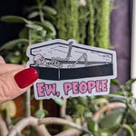 Ew People Introvert Vinyl Sticker