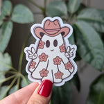 Ghost stickers for water bottle, spooky stickers for Halloween, fall themed gifts for students, Halloween gift for best friend, fall sticker