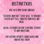 Body positive stickers for water bottle, self love gifts for her, avocado stickers for hydroflask funny, motivational stickers for women