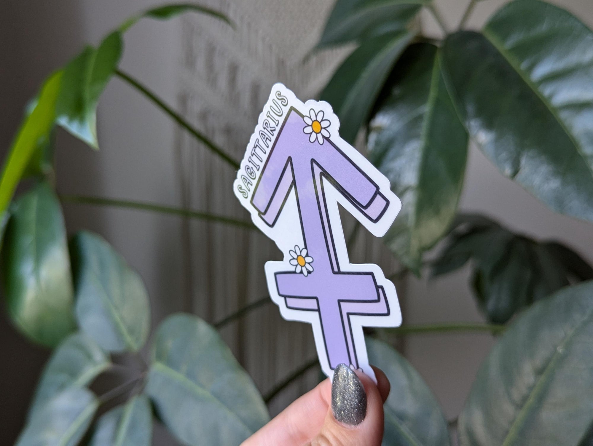 Sagittarius sticker for kindle, astrology stickers for water bottle, zodiac sign sticker, horoscope, witchy gifts for her, metaphysical gift