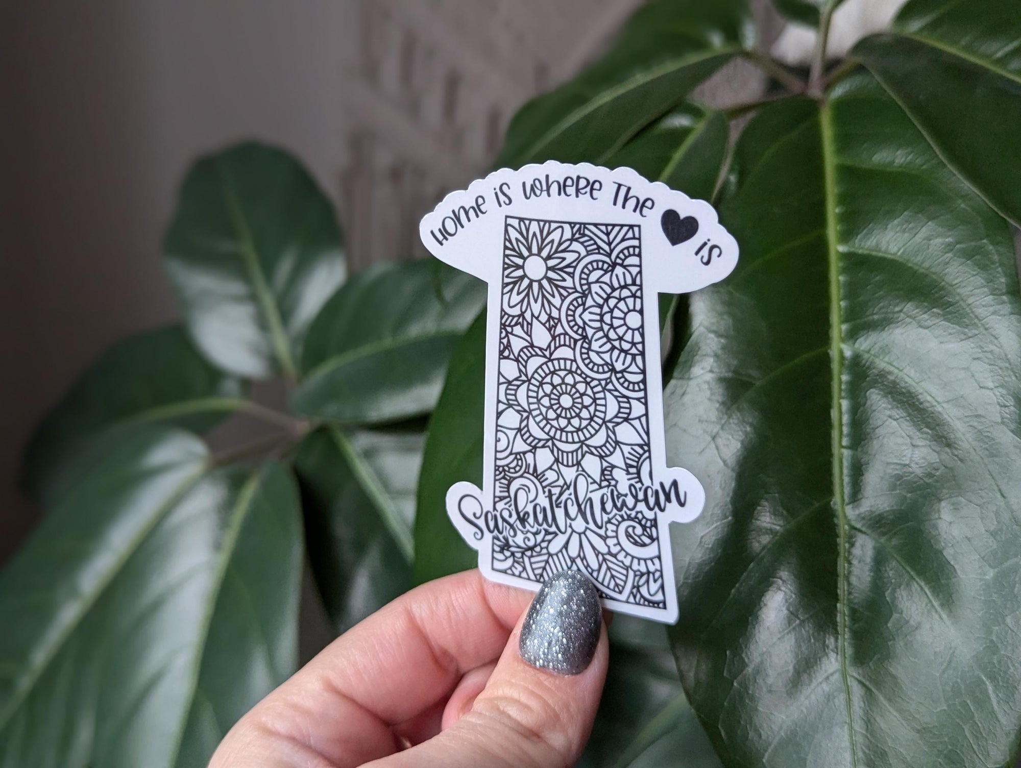 Saskatchewan Canada Vinyl Sticker
