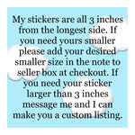 The Horrors Persist But So Do I Sticker, Opossum Resilience Sticker, Dark Humor Mental Health Vinyl Sticker, Survival Humor Gift