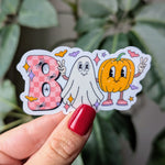 Boo Halloween Vinyl Sticker