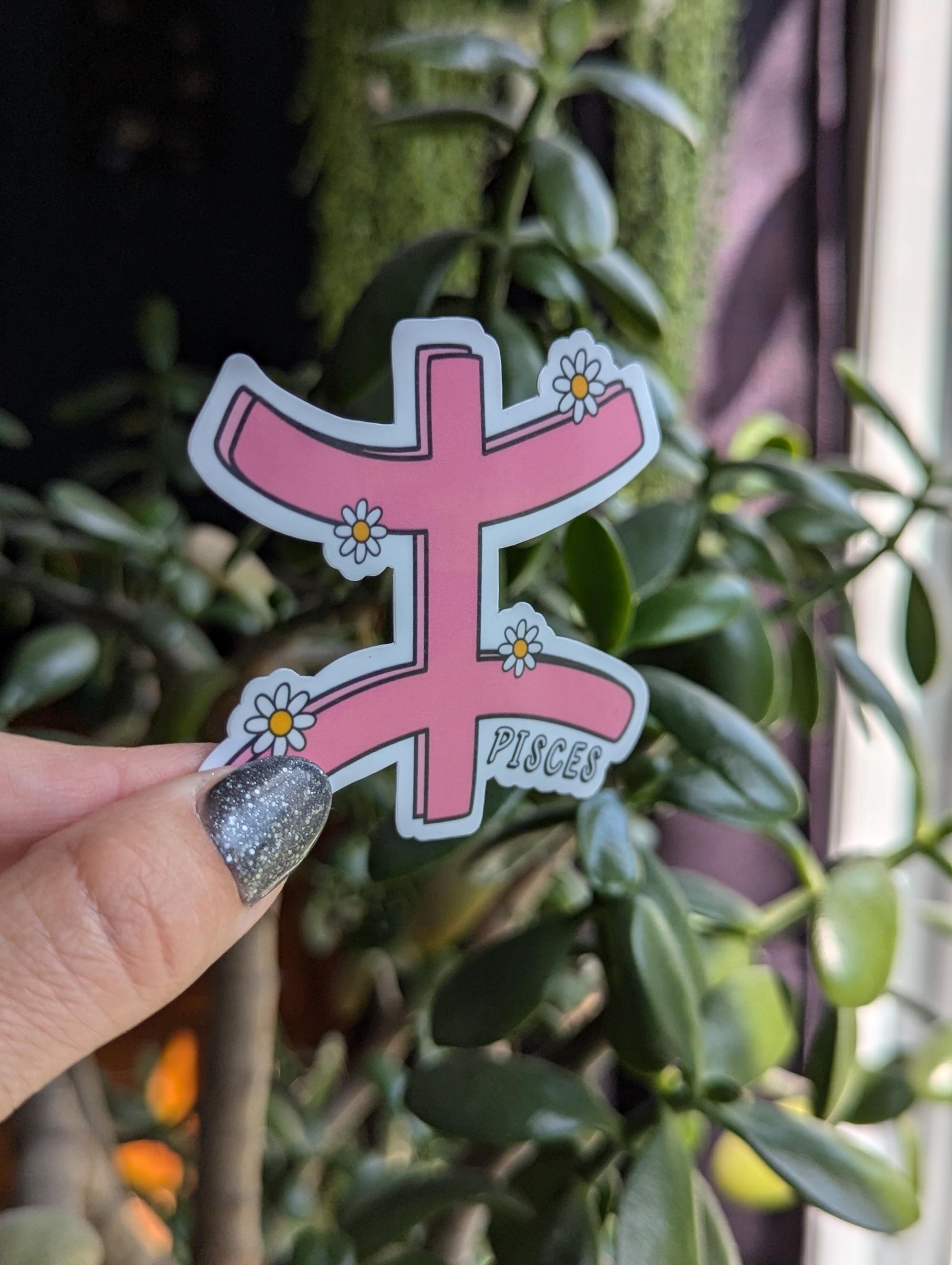 Pisces sticker for kindle, astrology stickers for water bottle, zodiac sign sticker, horoscope, witchy gifts for her, metaphysical gifts