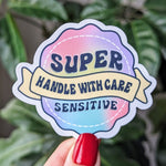 Handle With Care Vinyl Sticker