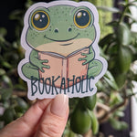 Bookaholic Bookish Vinyl Sticker
