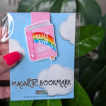 Slut for Books Magnetic Bookmark, Rainbow Page Marker