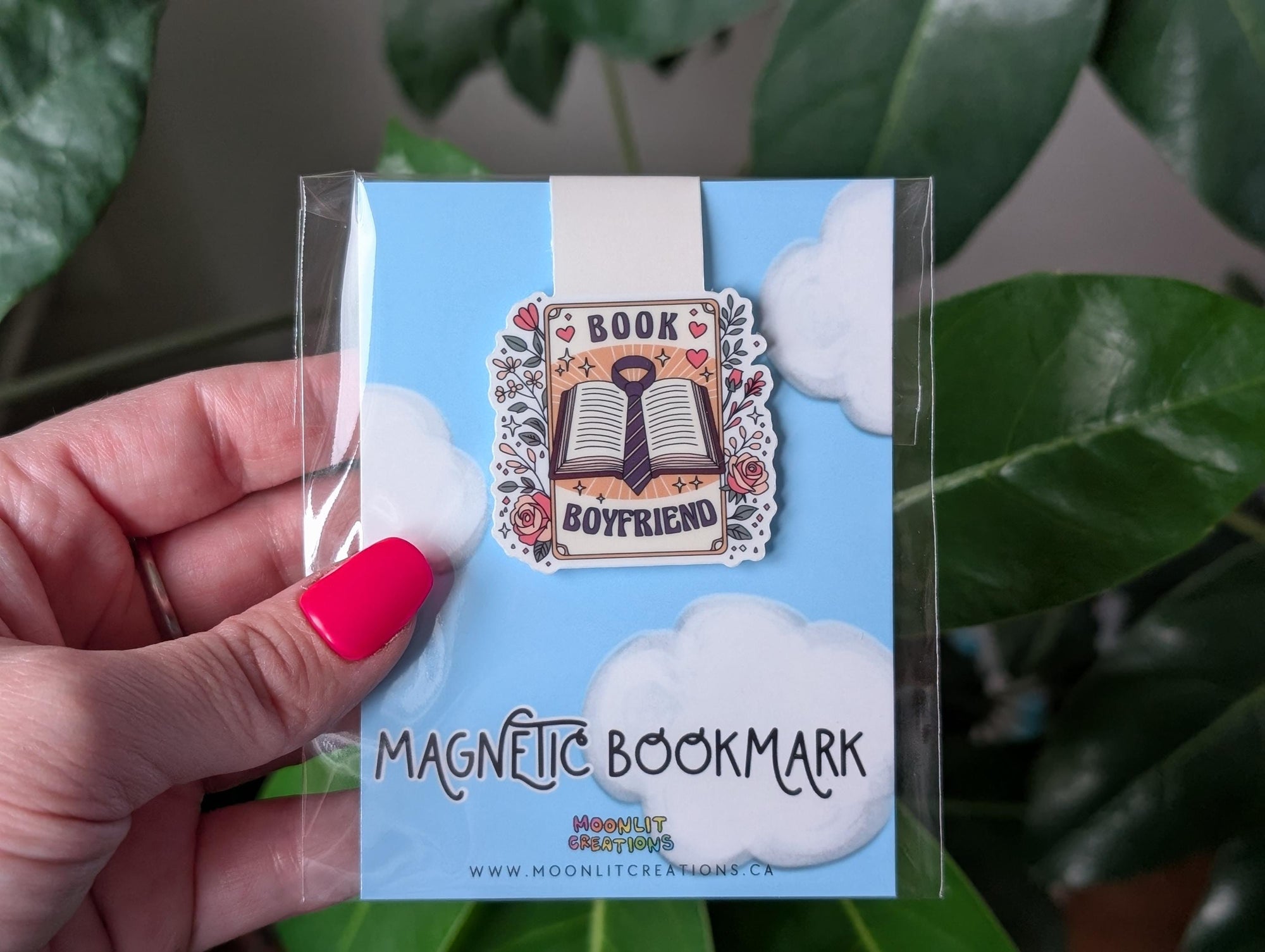 Book Boyfriend Magnetic Bookmark