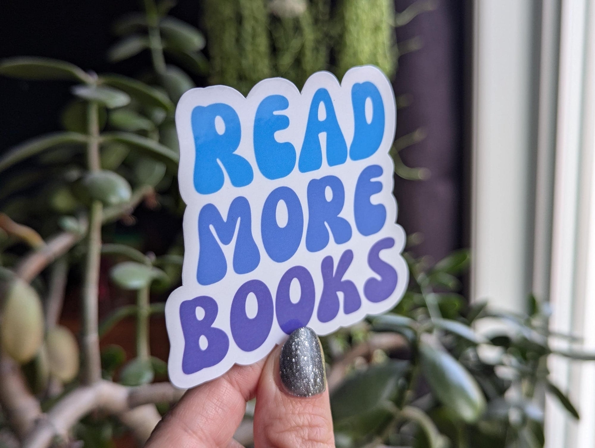 Read More Books Vinyl Sticker