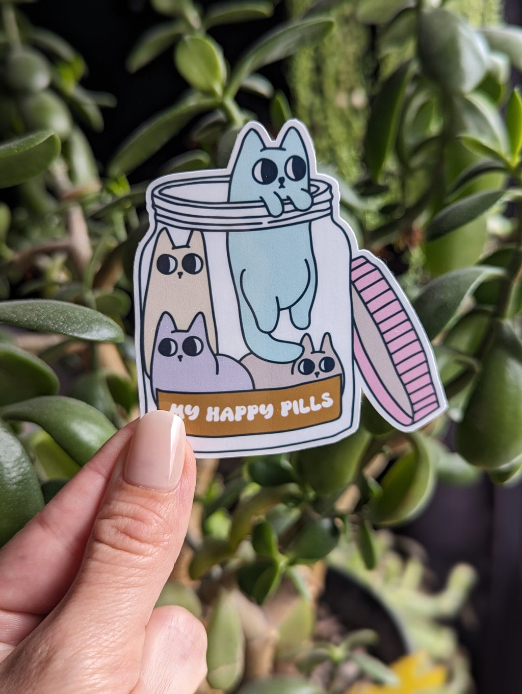 My Happy Pills Vinyl Sticker