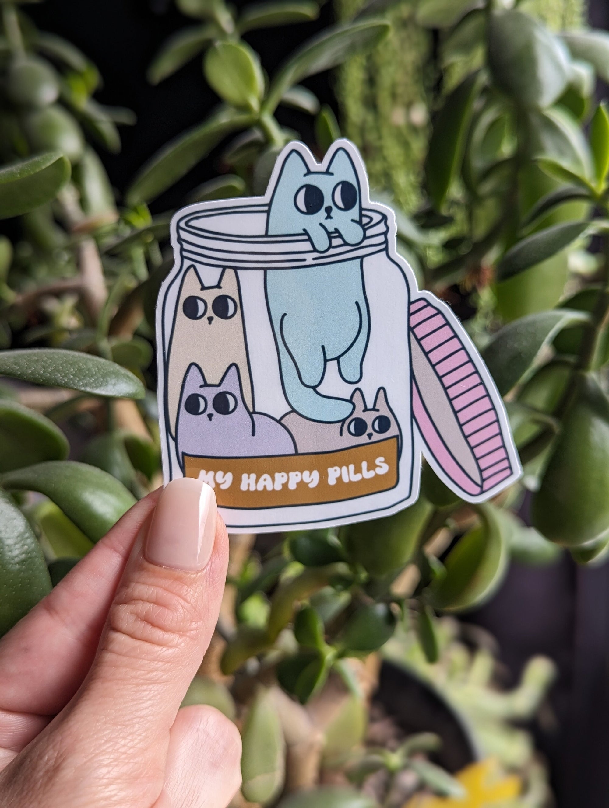 My Happy Pills Vinyl Sticker
