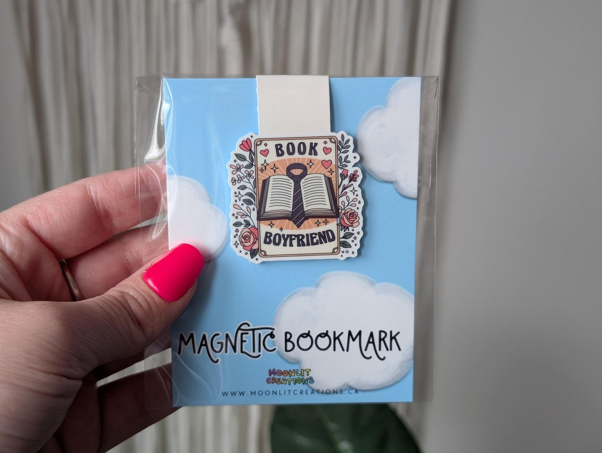 Book Boyfriend Magnetic Bookmark