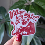 Villain Lover Vinyl Sticker - Gothic Romance Bookish Gift