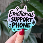 Emotional Support Phone Sticker