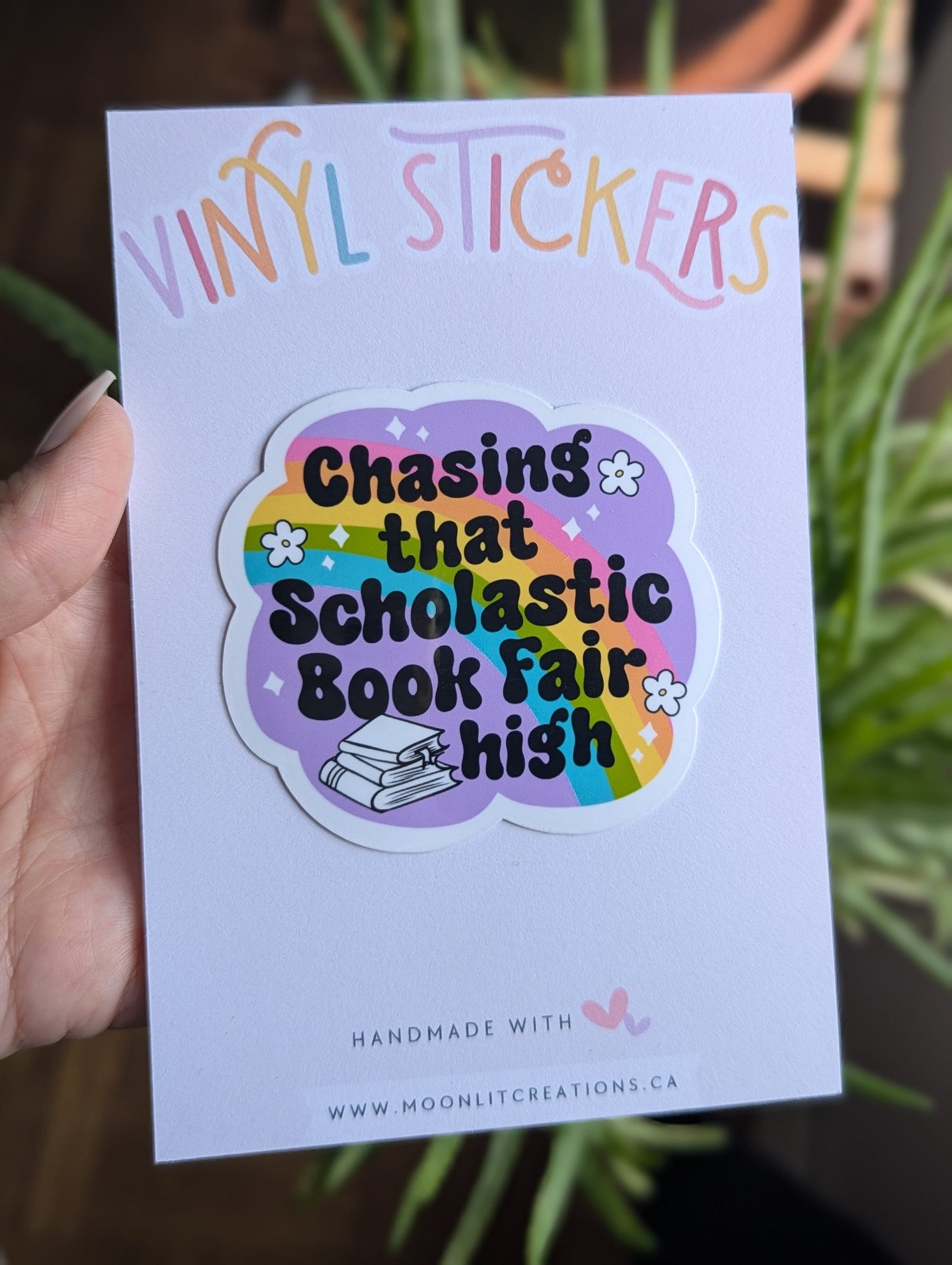 Chasing that scholastic book fair high, nostalgia stickers for Kindle, book gifts for book lovers, 90s birthday gift, bookish stickers for
