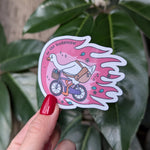 Off to the bookstore, funny goose sticker for kindle, bookish stickers for laptop, book gifts for book lovers, booktok merch, reader gifts