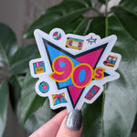90s sticker, nostalgia stickers for planner, 90s birthday gift, nostalgic gifts for millennials, y2k, I'm from the 1990's sticker for laptop