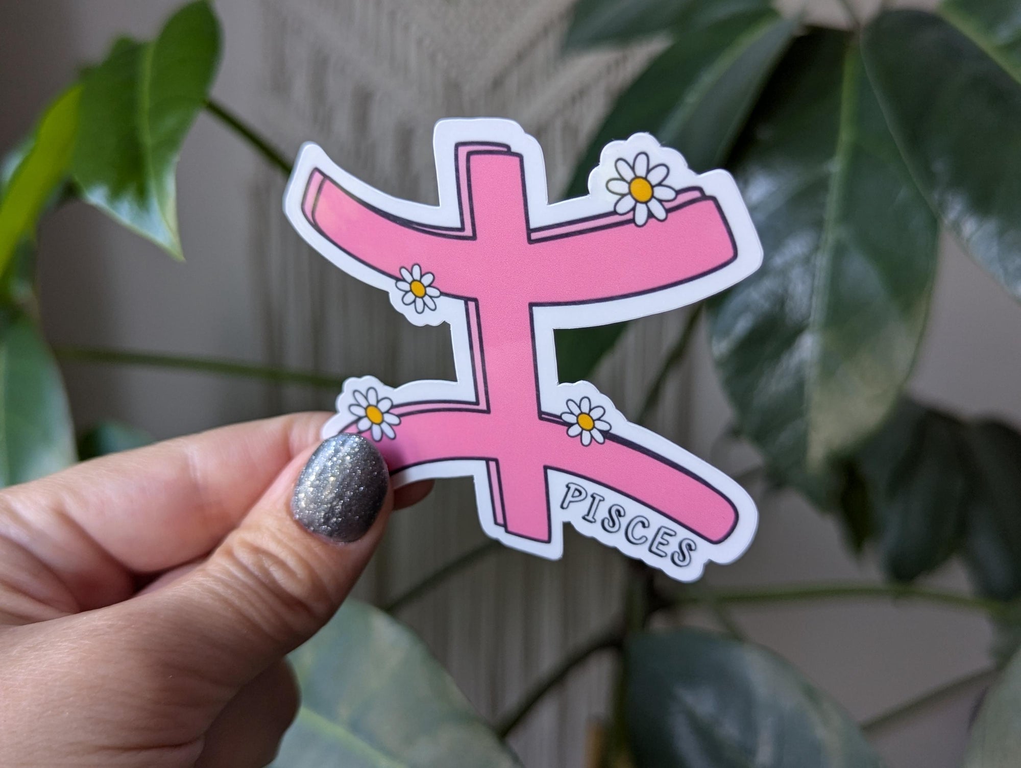 Pisces sticker for kindle, astrology stickers for water bottle, zodiac sign sticker, horoscope, witchy gifts for her, metaphysical gifts