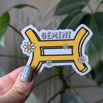 Virgo sticker for kindle, astrology stickers for water bottle, zodiac sign sticker, horoscope, witchy gifts for her, metaphysical gifts