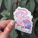 I Put A Spell On You Vinyl Sticker