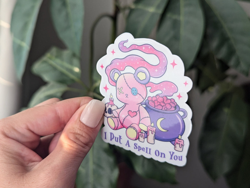 I Put A Spell On You Vinyl Sticker