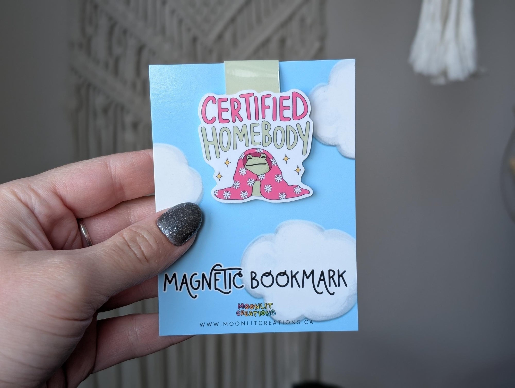 Certified Homebody Magnetic Bookmark