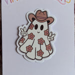 Ghost stickers for water bottle, spooky stickers for Halloween, fall themed gifts for students, Halloween gift for best friend, fall sticker