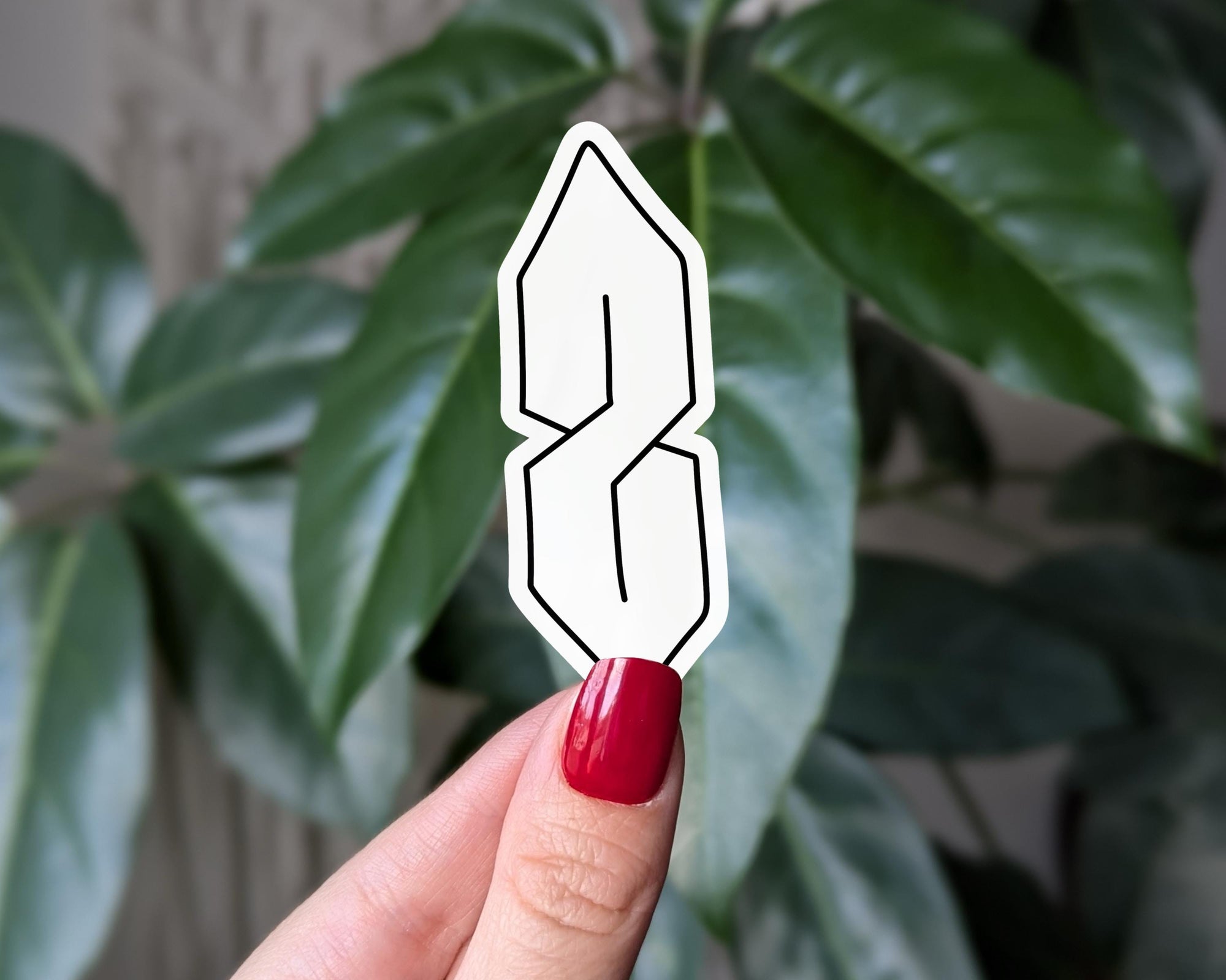 Nostalgic 90s 'S' symbol sticker, retro cool s symbol sticker for 90s kids, gift for millennials, retro graffiti s style sticker