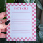 Shit I Need Notepad