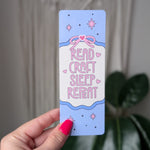 Read Craft Sleep Repeat Bookmark – Cute Pastel Book Lover Gift