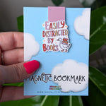 Easily Distracted by Books Bookmark – Funny Goose Magnetic Page Marker
