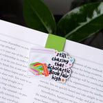 Still Chasing That Scholastic Book Fair High – Funny Nostalgic Magnetic Bookmark for Book Lovers