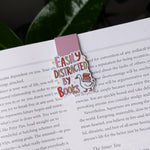 Easily Distracted by Books Bookmark – Funny Goose Magnetic Page Marker